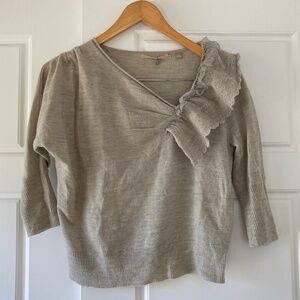Anthropologie cropped sweater